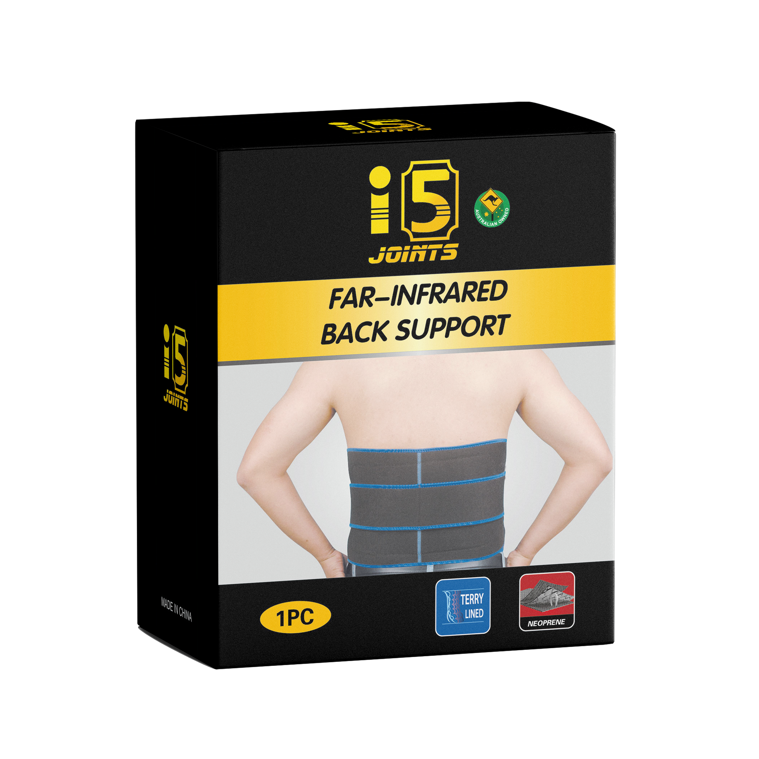 I5Joints-Far Infrared  Back Support(Comfort Belt for Lower Back Pain Relief, for Better Posture and Pain Relief and Added Gel Padding for Comfort) I5Joints-Far Infrared  Back Support(Comfort Belt for Lower Back Pain Relief, for Better Posture and Pain Relief and Added Gel Padding for Comfort)